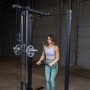Body Solid Lat/Row Attachment to Power Rack SPR500 (SPRHLA) Rack and Multi-Press - 19