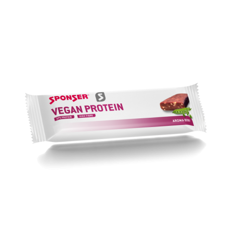 Barres protéinées Sponser Vegan 25 x 50g-Vegan-Shark Fitness AG