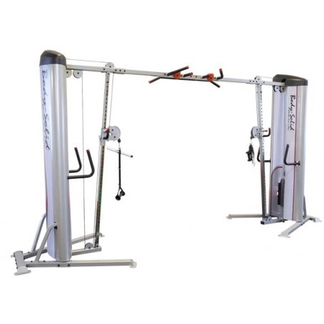 Body Solid Pro Club Line Series II Cross Over (S2CCO)-Kabelzug-Stationen-Shark Fitness AG