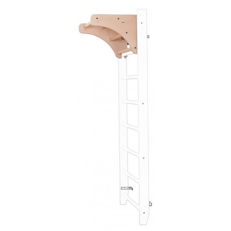 BenchK pull-up bar beech to wall bars (PB204/PB076)-Wall bars-Shark Fitness AG