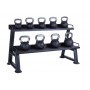 Jordan Kettlebell Stand, 2-ply (JTKBR) Dumbbell and Disc Stand - 4