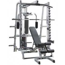 Body Solid Series 7 Complete Set GS348FB Rack and Multi Press - 1