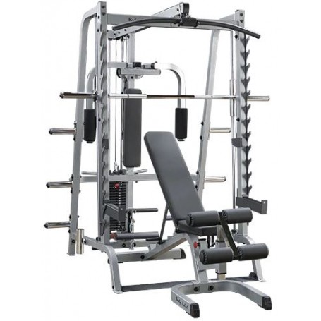 Body Solid Series 7 Complete Set GS348FB-Rack and multi-press-Shark Fitness AG