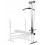 Body Solid Option for GFID71/GDIB46L: Lat/row pull station GLRA81