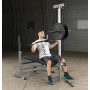 Body Solid Option: Lat/row pull station for GFID71/GDIB46L (GLRA81) training benches - 4