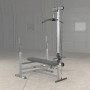 Body Solid Option: Lat/row pull station for GFID71/GDIB46L (GLRA81) training benches - 2