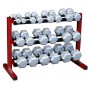 Best Fitness Dumbbell Stand 3-ply BFDR10 Dumbbell and Disc Stand - 2
