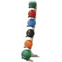 Body Solid Support de médecine-ball pour 6 médecines-ballons (GMR10) Médecine-ballons - 1
