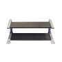 Body Solid Pro Club Line Stand Modular - Side Panel for 2 Shelves (SDKRUP2) Dumbbell and Disc Stand - 3
