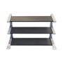 Body Solid Pro Club Line Stand Modular - Side Panel for 3 Shelves (SDKRUP3) Dumbbell and Disc Stand - 3