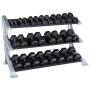 Body Solid Pro Club Line Support modulaire - Panneau latéral pour 3 étagères (SDKRUP3) Support haltère - 6