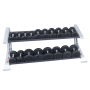 Body Solid Pro Club Line Dumbbell Stand 2-ply (SDKR500DB) Dumbbell and Disc Stand - 2