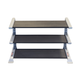 Body Solid Pro Club Line Dumbbell Stand 3-ply (SDKR1000DB) Dumbbell and Disc Stand - 1