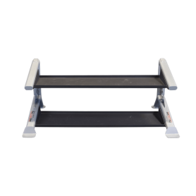 Body Solid Pro Club Line Kettlebell Stand 2-ply (SDKR500KB) Dumbbell and Disc Stand - 1