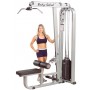 Body Solid Club Line - Bar/Row Pull Station (SLM-300/2) Single stations with plug-in weight - 1