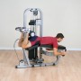 Body Solid Club Line - Leg Curl Station Prone (SLC400G) Single Stations with Plug-in Weight - 4