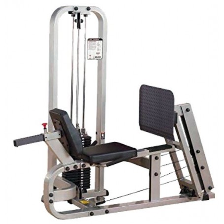Body Solid Club Line Leg Press (SLP500)-Individual stations plug-in weight-Shark Fitness AG
