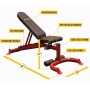 Body Solid Leverage Gym Universal Bench GFID100 Training Benches - 5