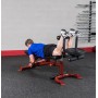 Body Solid Leverage Gym Universal Bench GFID100 Training Benches - 11