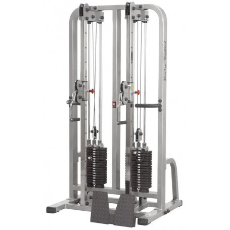 Body Solid Club Line - Double Pull Station (SDC-2000G/1)-Individual stations plug-in weight-Shark Fitness AG