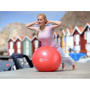Sissel Gym Ball 55cm, red Gym balls and sitting balls - 3