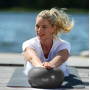 Sissel Pilates Soft Ball gray gym balls and sitting balls - 2