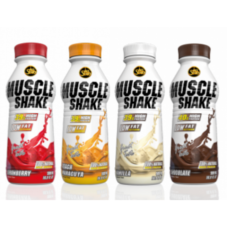 All Stars Muscle Shake 12 x 500ml-Proteine/Eiweiss-Shark Fitness AG