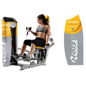 Habillage personnalisé du magasin de poids pour la série d'appareils de musculation Hoist Fitness RS et HD stations