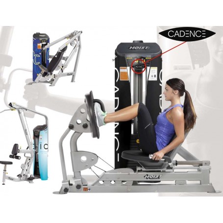 Habillage personnalisé du magasin de poids pour l'appareil de musculation HD Hoist Fitness 3000-Appareil de musculation double-poste-Shark Fitness AG