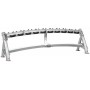Hoist Fitness Horizontal Dumbell Rack for 5 Pairs KH (CF-3461-1-A) Barbells and disc stands - 1