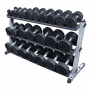 Body Solid dumbbell rack wide, 2-ply (GDR60) Dumbbell and disc rack - 5