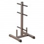 Body Solid disc rack with bar holder up to 30mm (GSWT19) Dumbbell and disc rack - 1