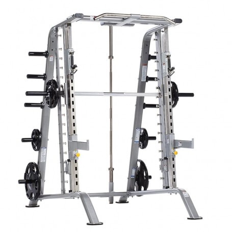 TuffStuff Half Cage with Smith Machine (CSM-600)-Rack and multi-press-Shark Fitness AG