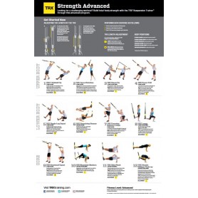 TRX All Body Strength Advanced Poster Books and DVD's - 1