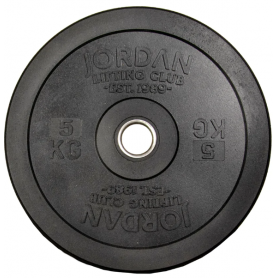 Jordan Lifting Club 5kg Rubber Bumber Plate (JLC-RBP-05) Weight Plates and Weights - 1