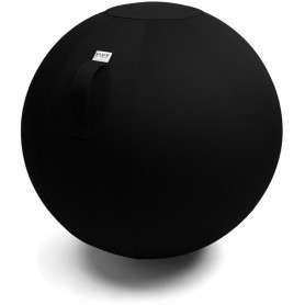 VLUV Leiv Ballon de siège en tissu, noir, 60-65cm Ballons de gymnastique et ballons de siège - 1