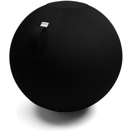 Ballon-siège en tissu VLUV Leiv, noir, 60-65cm-Ballons de gymnastique / Siège ballon-Shark Fitness AG