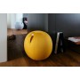 VLUV Leiv fabric beanbag ball, mustard yellow, 60-65cm Beanballs & Beanbags - 3