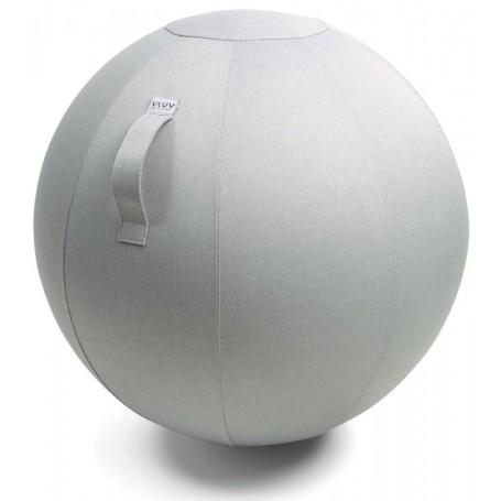 VLUV Leiv fabric seat ball silver grey-Sitting balls and beanbags-Shark Fitness AG