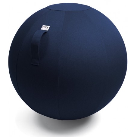Ballon-siège en tissu VLUV Leiv, bleu royal, 60-65cm-Siège ballon / Fauteuil poire-Shark Fitness AG