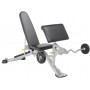 Set Offer - Hoist Fitness F.I.D. Universal Bench (HF-5165) incl. Leg/Biceps Part and Accessories Rack Training Benches - 6