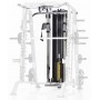 Tuffstuff Lat/Rudder Pull to Half Cage with Smith Machine (CHL-610WS) Rack and Multi Press - 1
