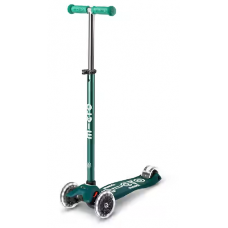 Micro Maxi Micro Deluxe ECO LED Green (MMD170)-Trottinette-Shark Fitness AG