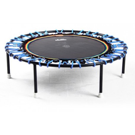Trimilin trampoline Vivo 120 with black jumping mat and screw legs-Indoor trampolines-Shark Fitness AG