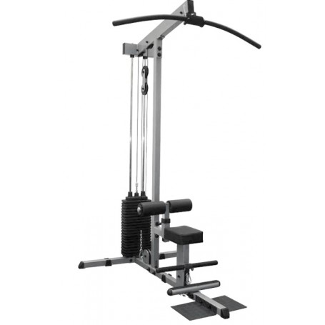 Body solid lat/pulley machine with 95kg GM (GLM84)-Individual stations plug-in weight-Shark Fitness AG