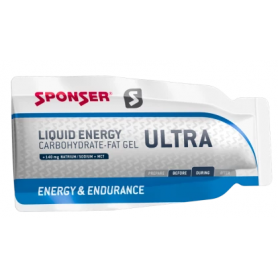Sponser Liquid Energy Ultra 40 x 25g Gels - 1