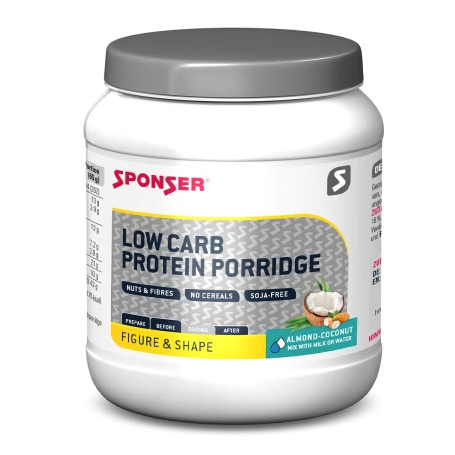 Sponser Low Carb Protein Porridge boîte de 540g-Protéines-Shark Fitness AG