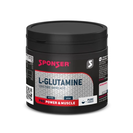 Sponser Pro L-Glutamine 100% Pure boîte de 350g-Acides aminés-Shark Fitness AG