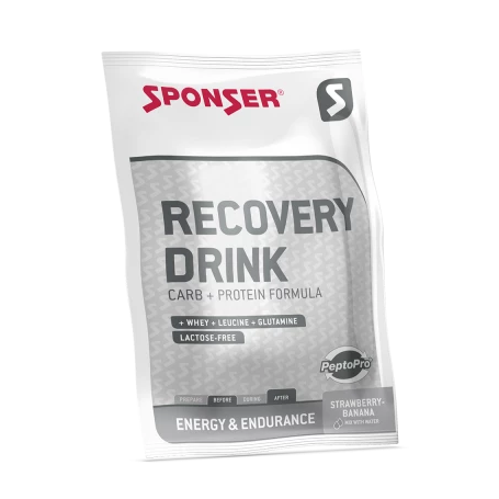 Sponser Recovery Drink 20 x 60g sachets-Post workout-Shark Fitness AG