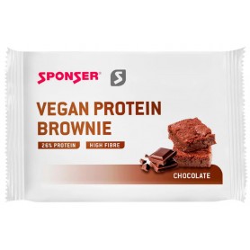 Sponser Vegan Protein Brownie 12 x 50g Bar - 1